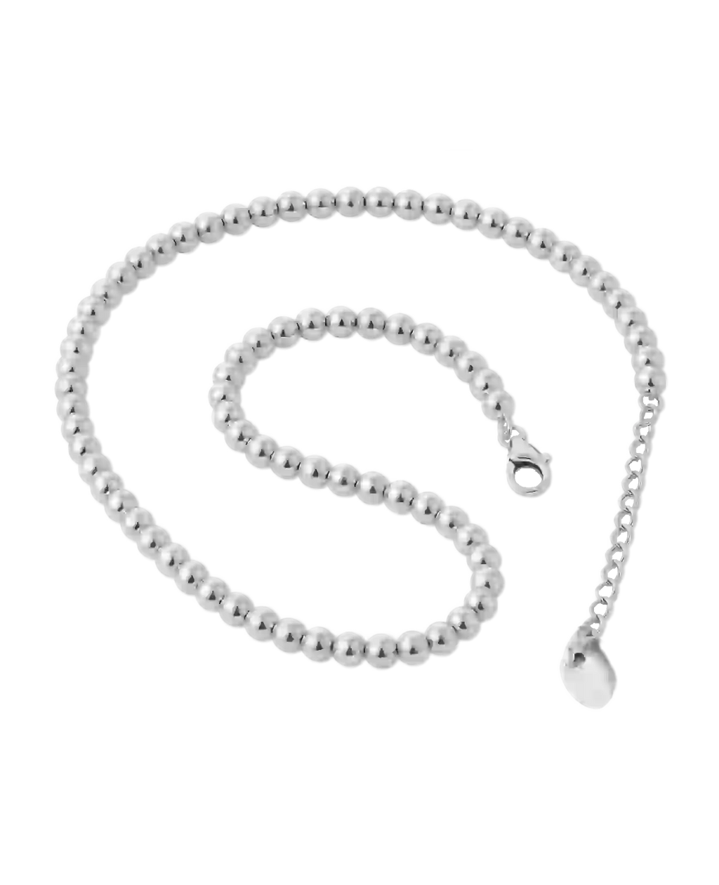 Kugel kette edelstahl mit karabinerverschluß