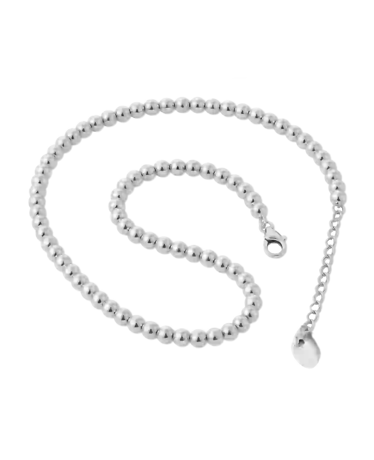 Kugel kette edelstahl mit karabinerverschluß