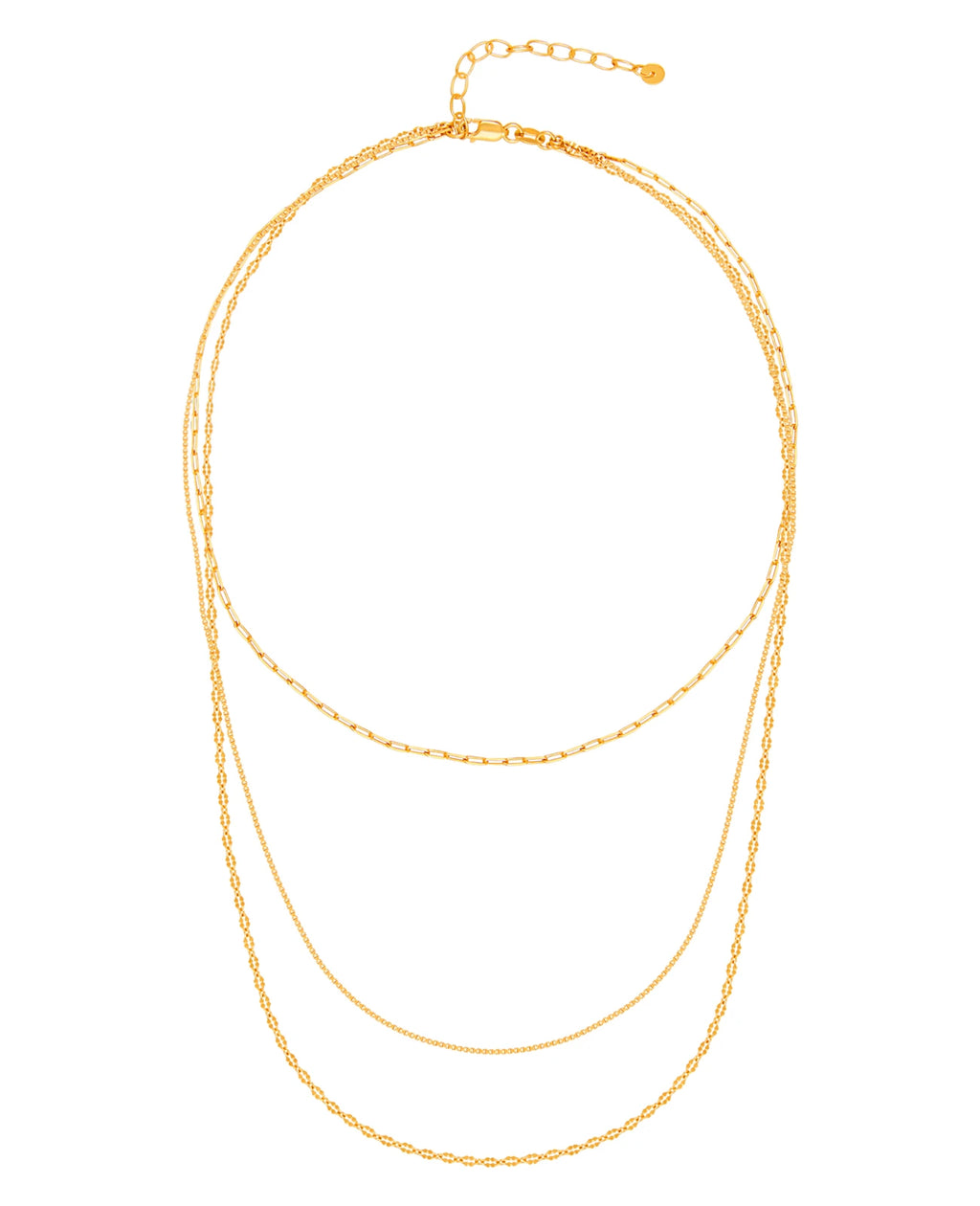 3 reihige kette mit karabiner verschluss