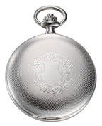 sprungdeckel taschenuhr zifferblatt weiss arabische zahlen und datum