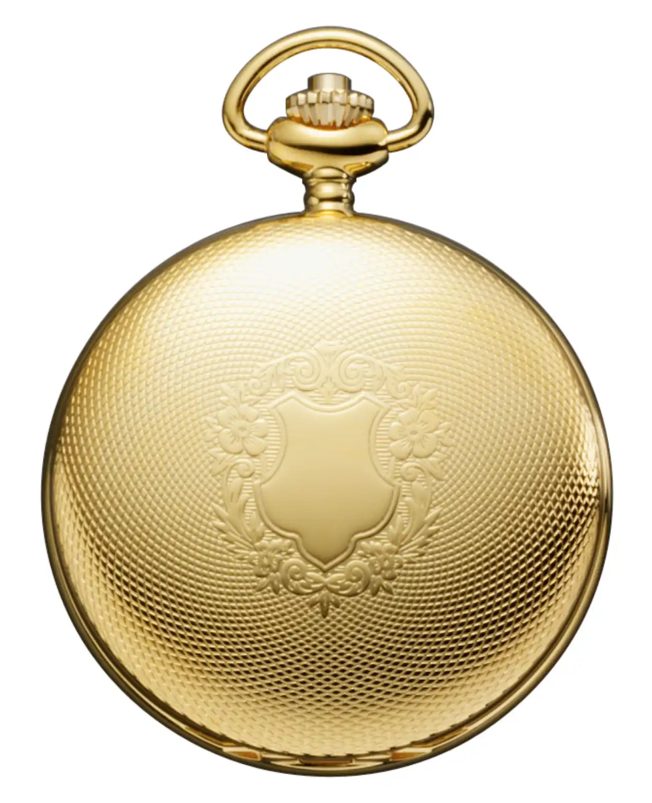 tascheuhr gold sprungdeckel zifferblatt weiss arabische zahlen datum