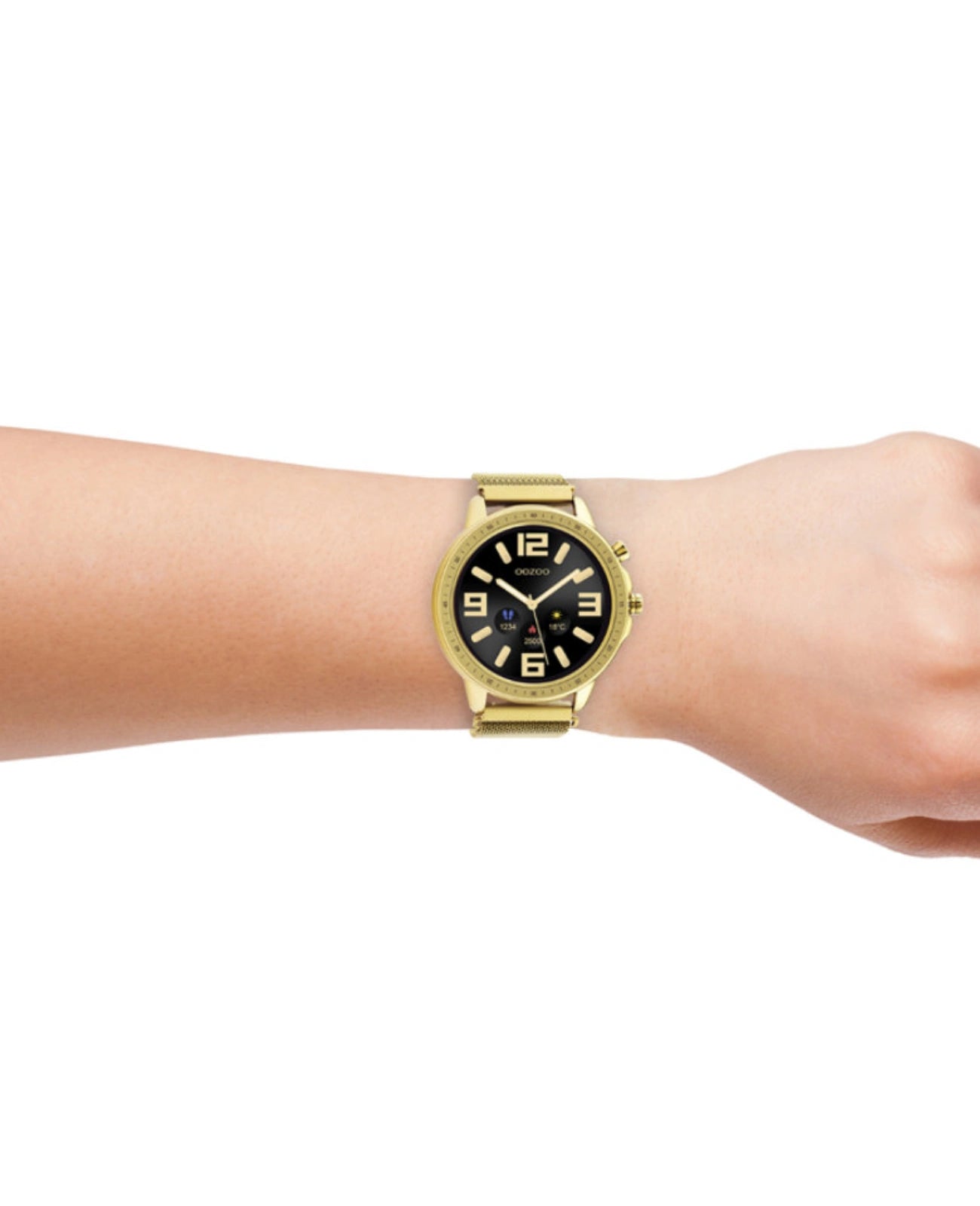 rundes gehäuse milaneisse uhrenarmband mit Magnetschließe