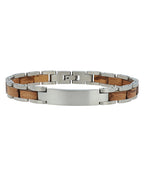 ident armband mit holz gliederarmband
