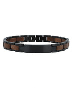 ident armband mit holz gliederarmband