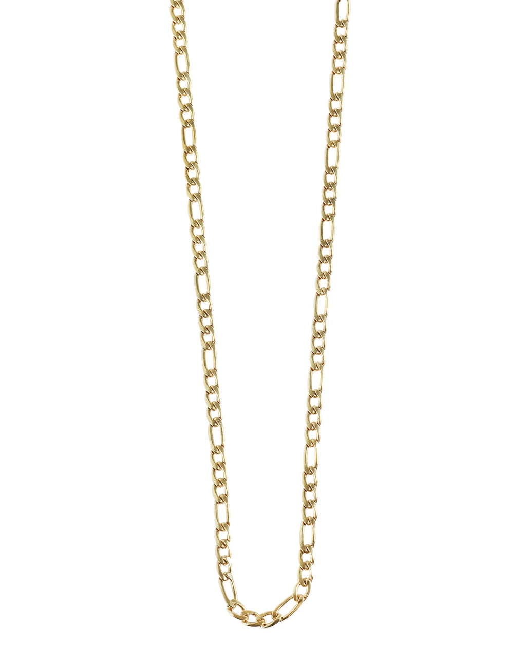 Figarokette goldfarben mit karabiner verschluss