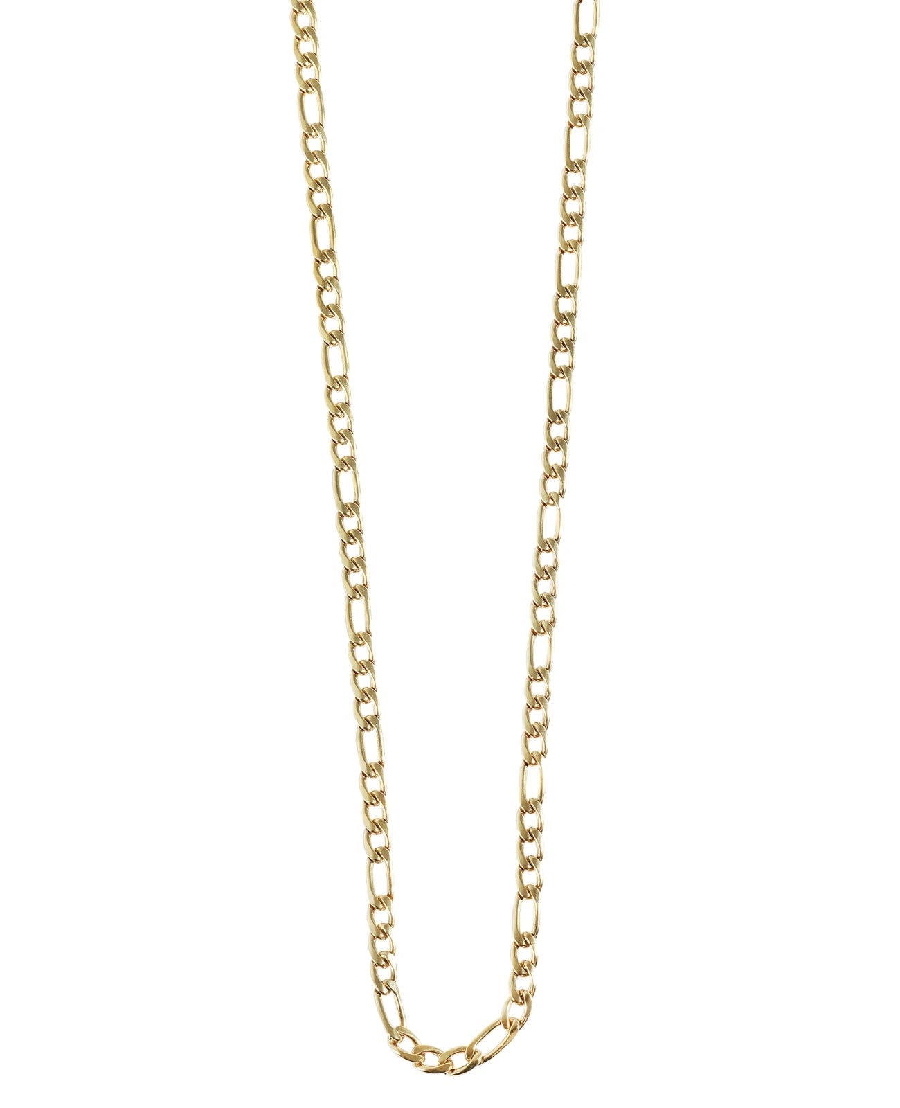 Figarokette goldfarben mit karabiner verschluss
