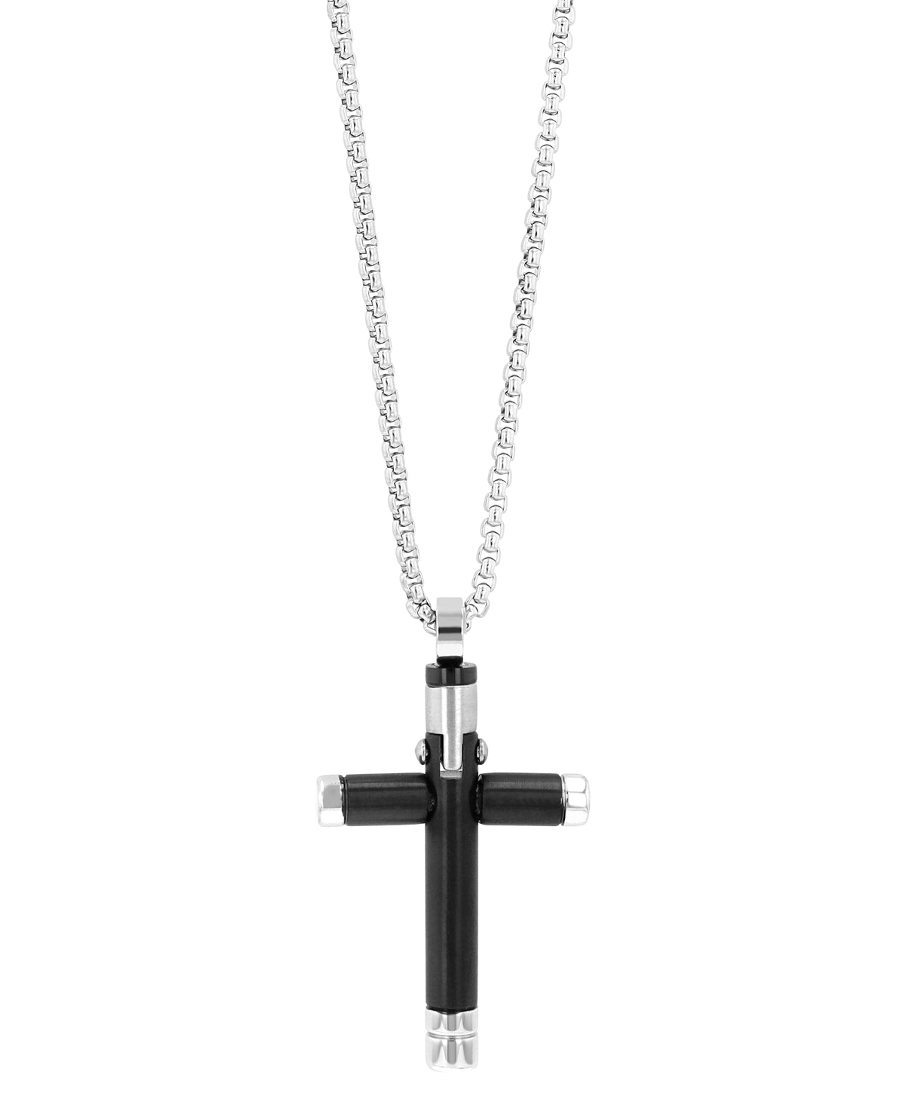 veneziakette mit runden kreuz anhänger
