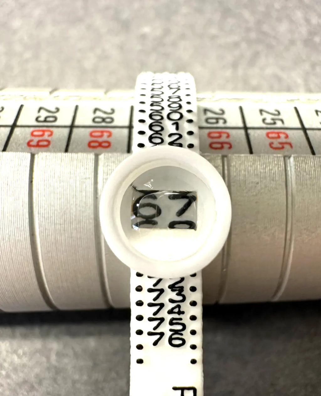 ringmassband mutlisizer kunststoff zur ringgroessenermttlung