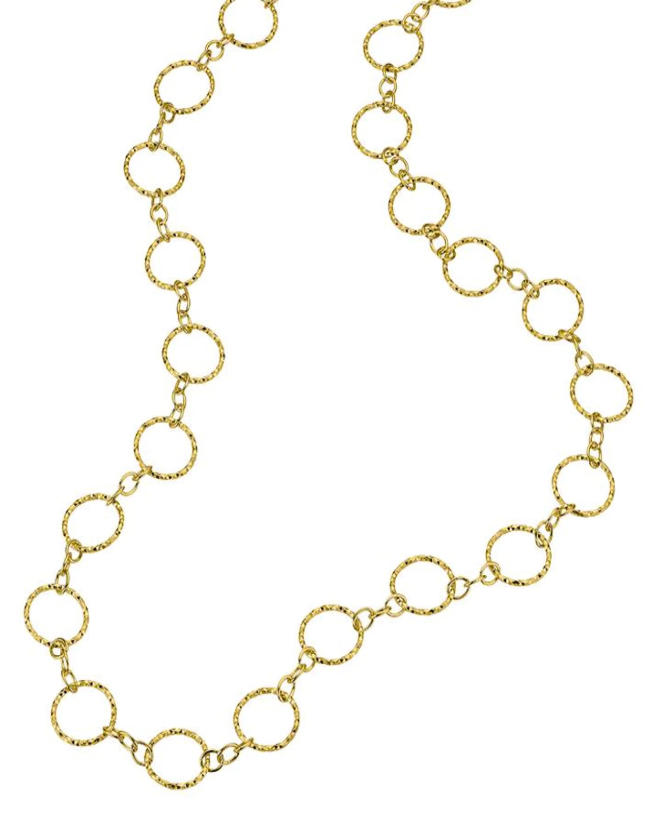 kette aus lauter diamantierten reifen