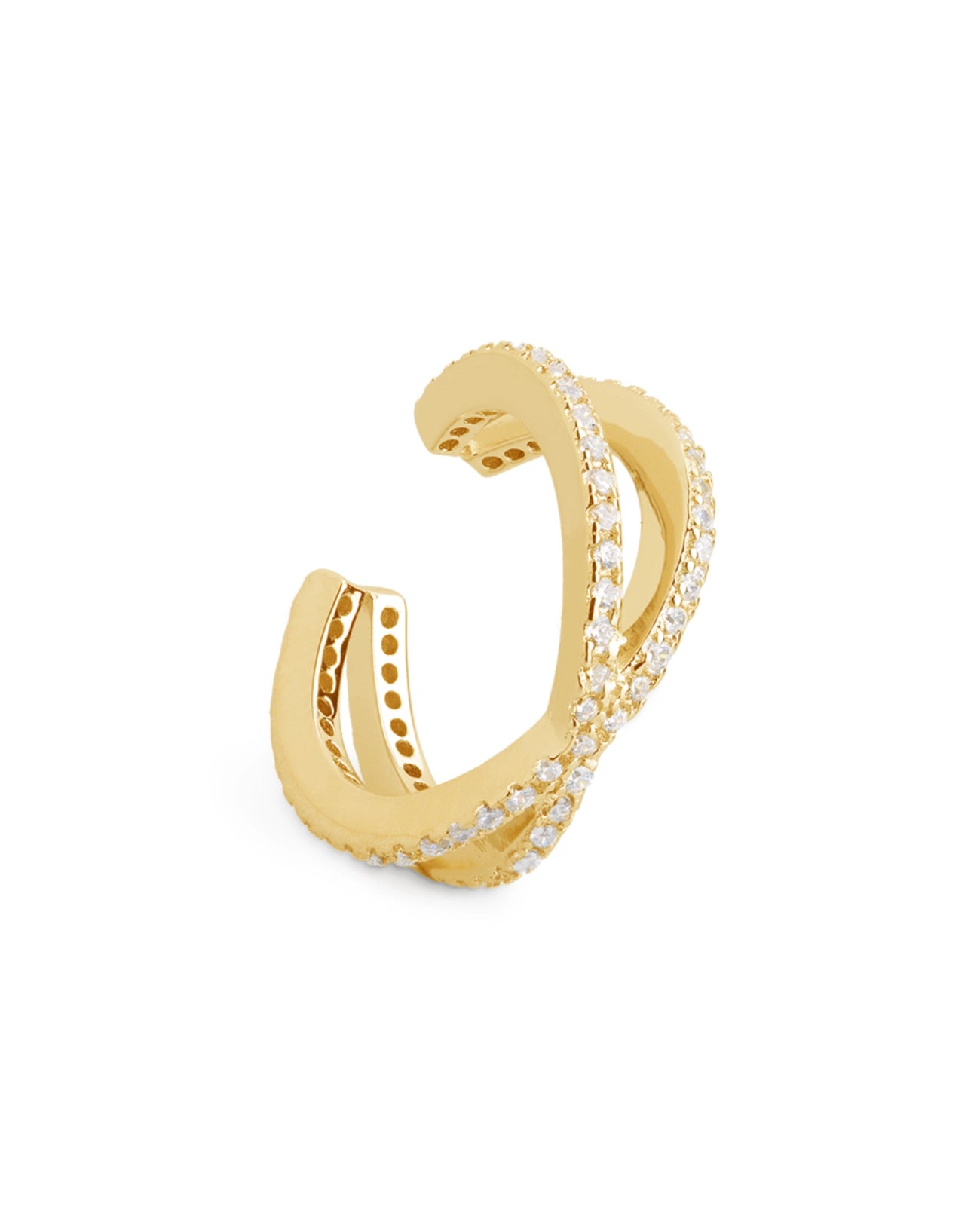 earcuff xform mit zirkonia besetzt