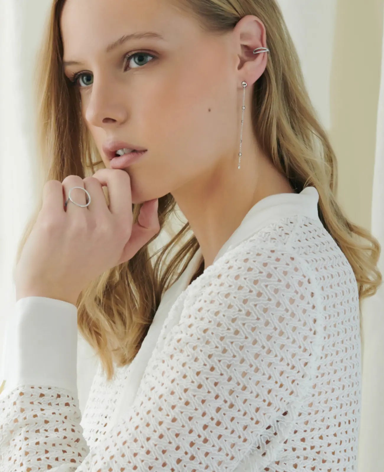 earcuff xform mit zirkonia besetzt