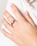 Ring mit großer perle